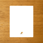 Les Oiseaux - carte à pince 1-10