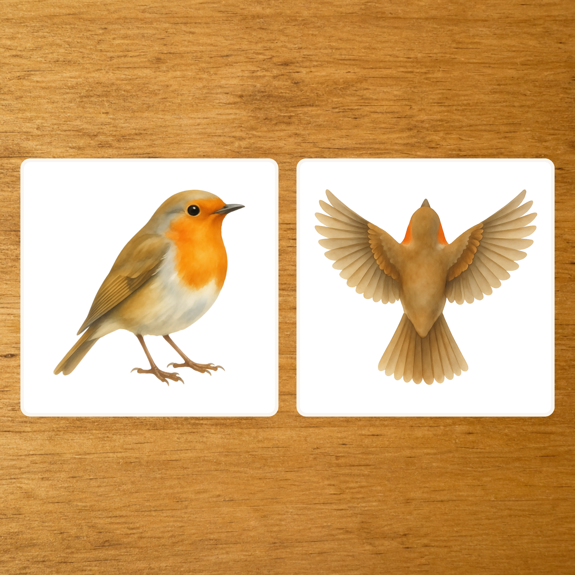 Les Oiseaux - mise en paire : envol