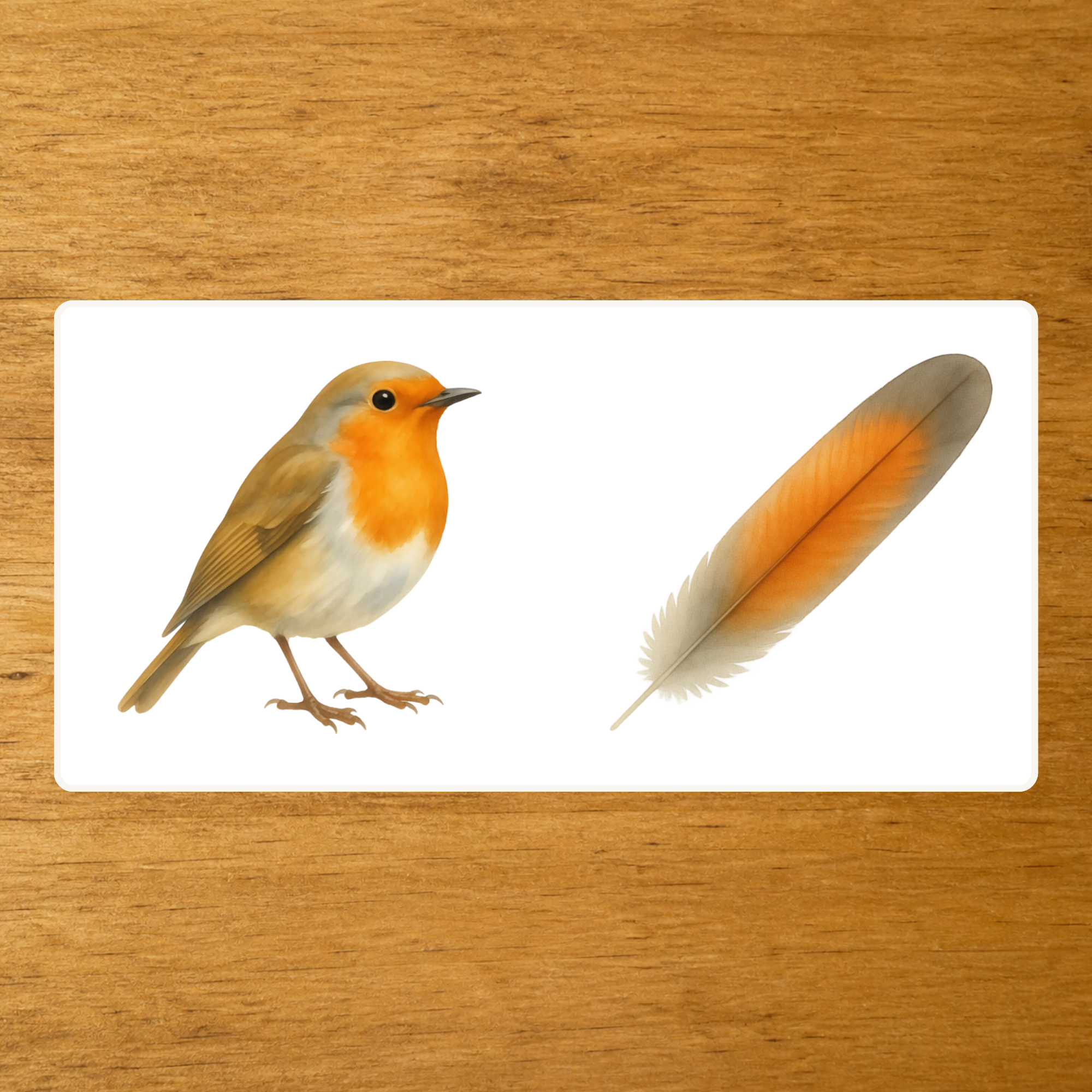 Les Oiseaux - mise en paire : plume